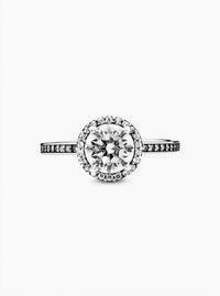 Pandora - Women's Round Sparkle Ring