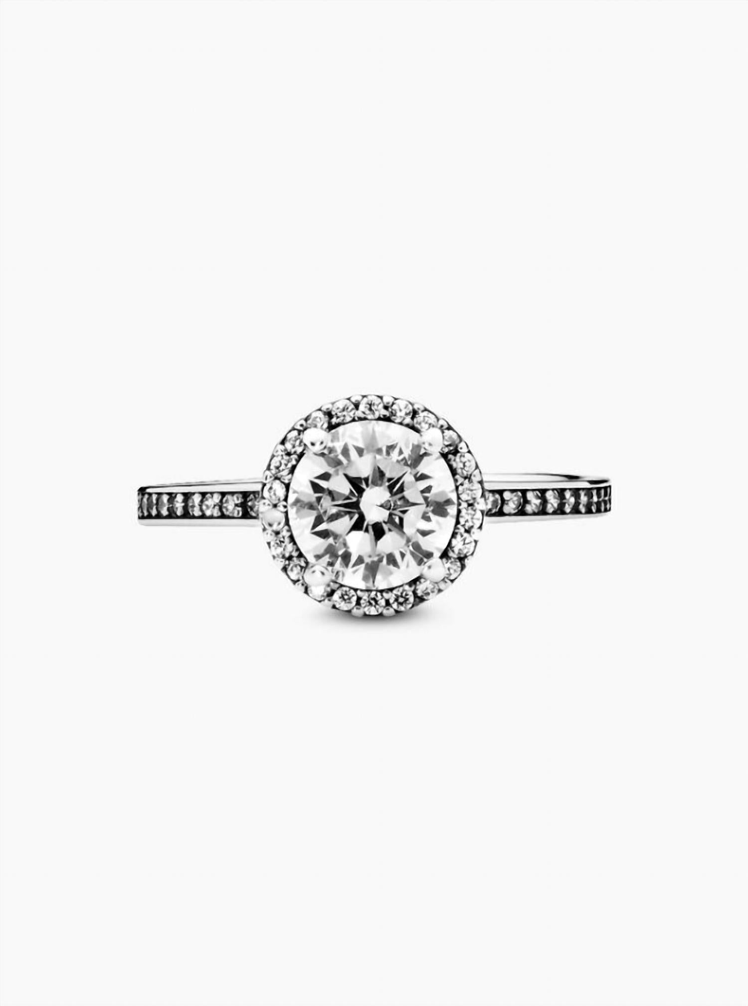 Pandora - Women's Round Sparkle Ring