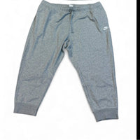 NIKE Elastic Waistband and Cuffs Sweatpants in gray - women's pants - view 4