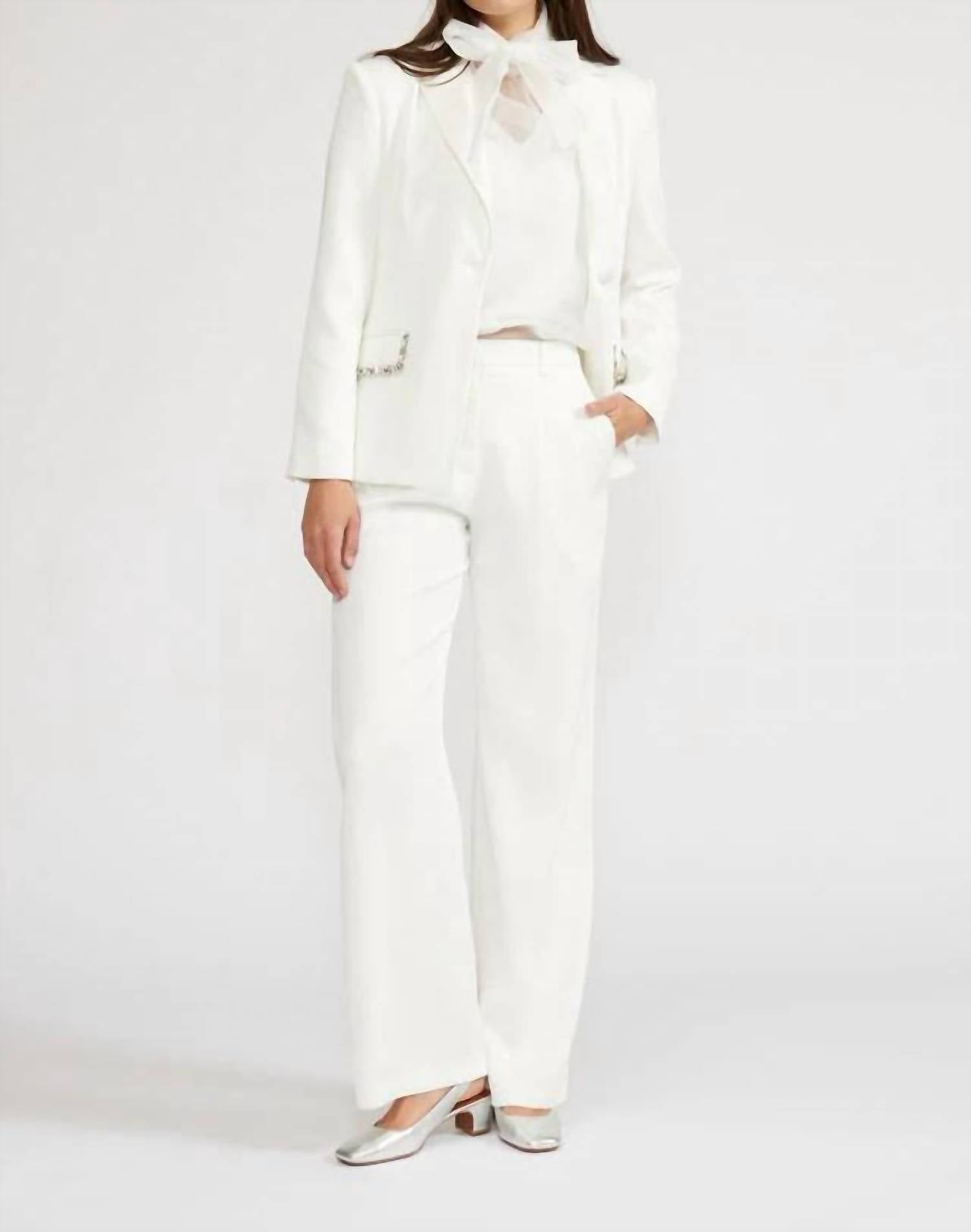 Lucy Paris - Natasia Sheer Blouse