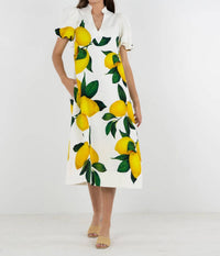 Emily Mccarthy - Hampton Puff Sleeves Dress