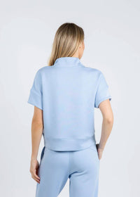 Elliott Lauren - Comfort Zone Quarter Zip Top