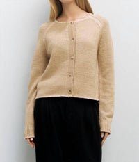 MOD REF Patty Cardigan in beige pink - women's cardigan
