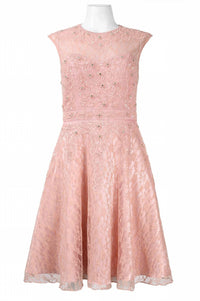 Sue Wong - Cutout Back Floral Party Dress