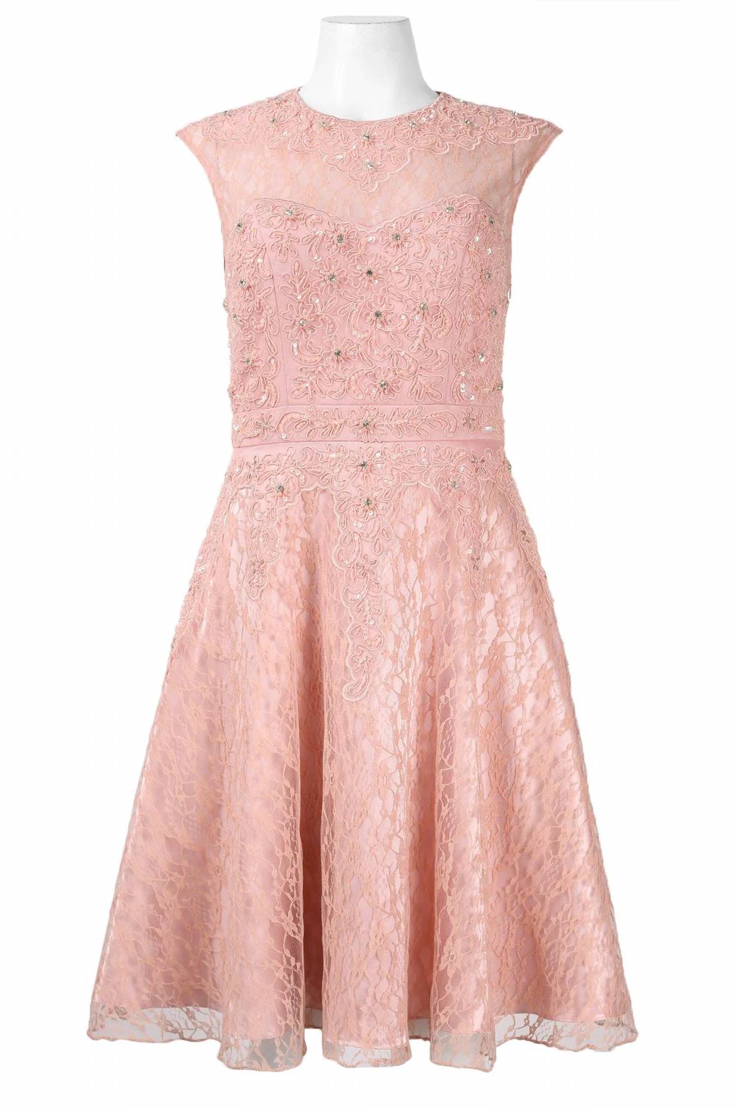 Sue Wong - Cutout Back Floral Party Dress