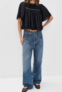 Sea - Larissa Embroidery Top