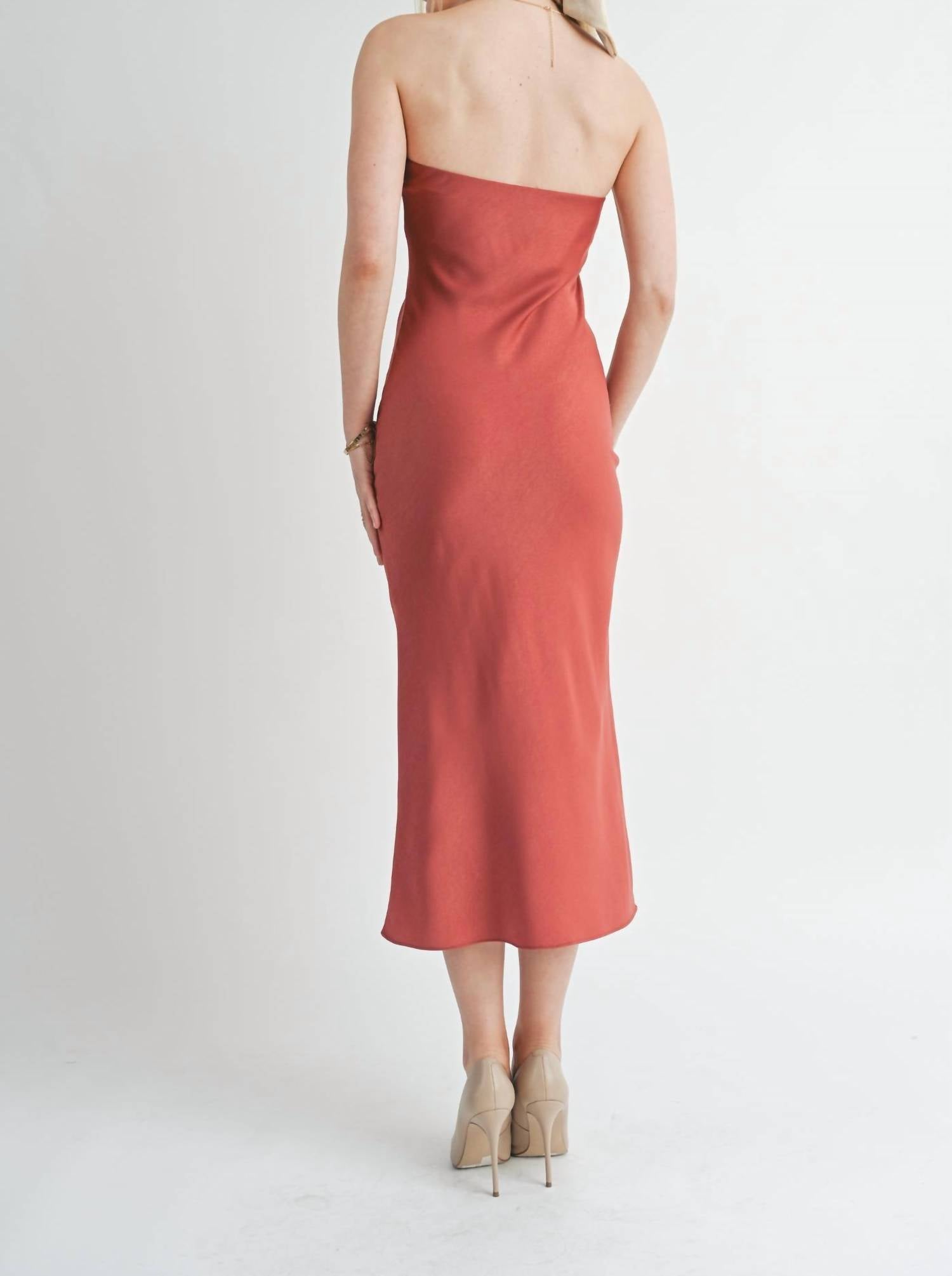 Sage The Label - Jess Tube Sleeveless Midi Dress