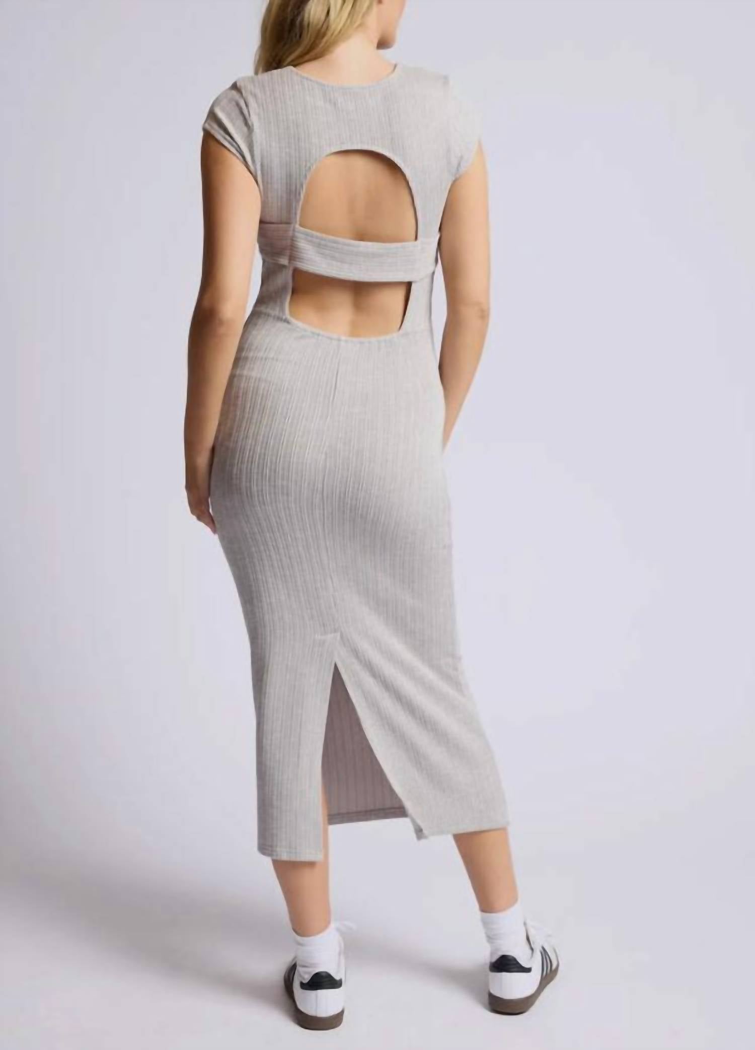 Sage The Label - Fresh Fair Back Cutout Maxi Dress