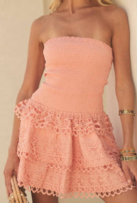 Btb Los Angeles - bandeau tier dress