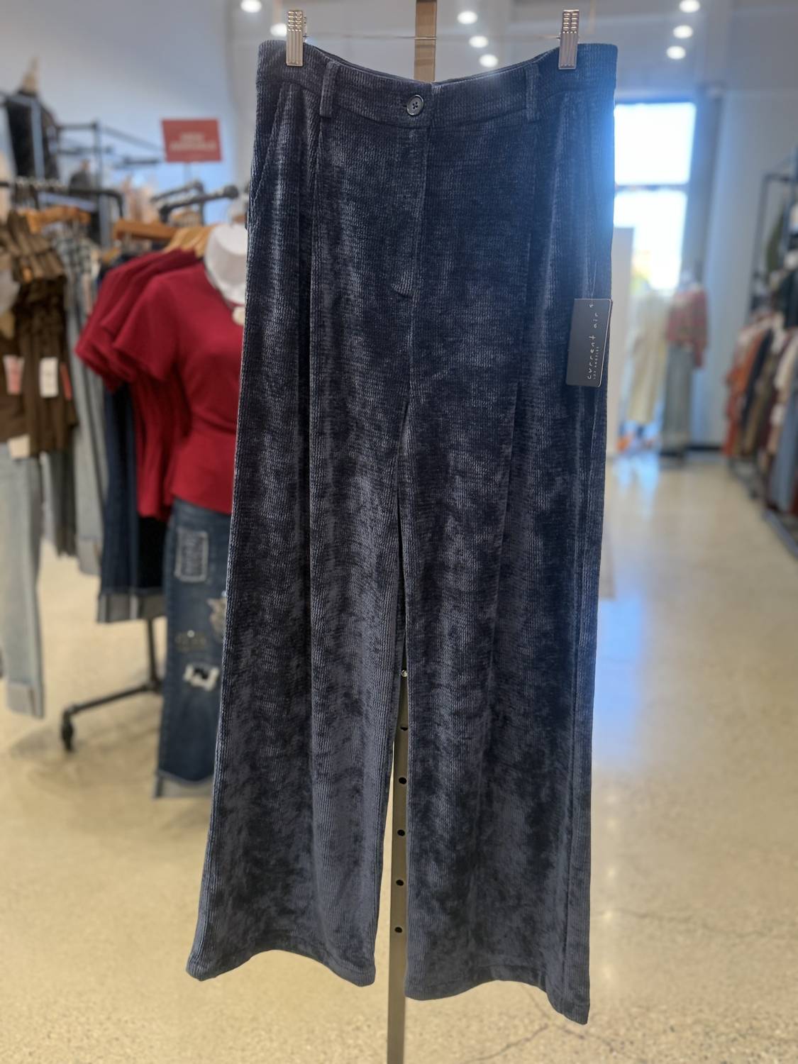 Current Air - Women's Corduroy High Waist Pants