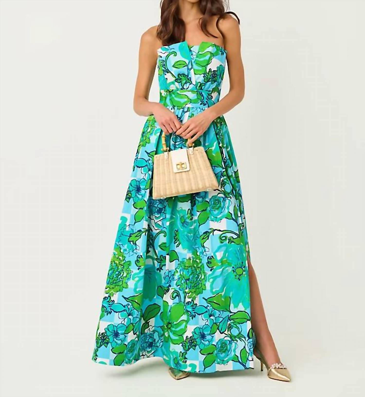 Lilly Pulitzer - Ivella Strapless Maxi Dress