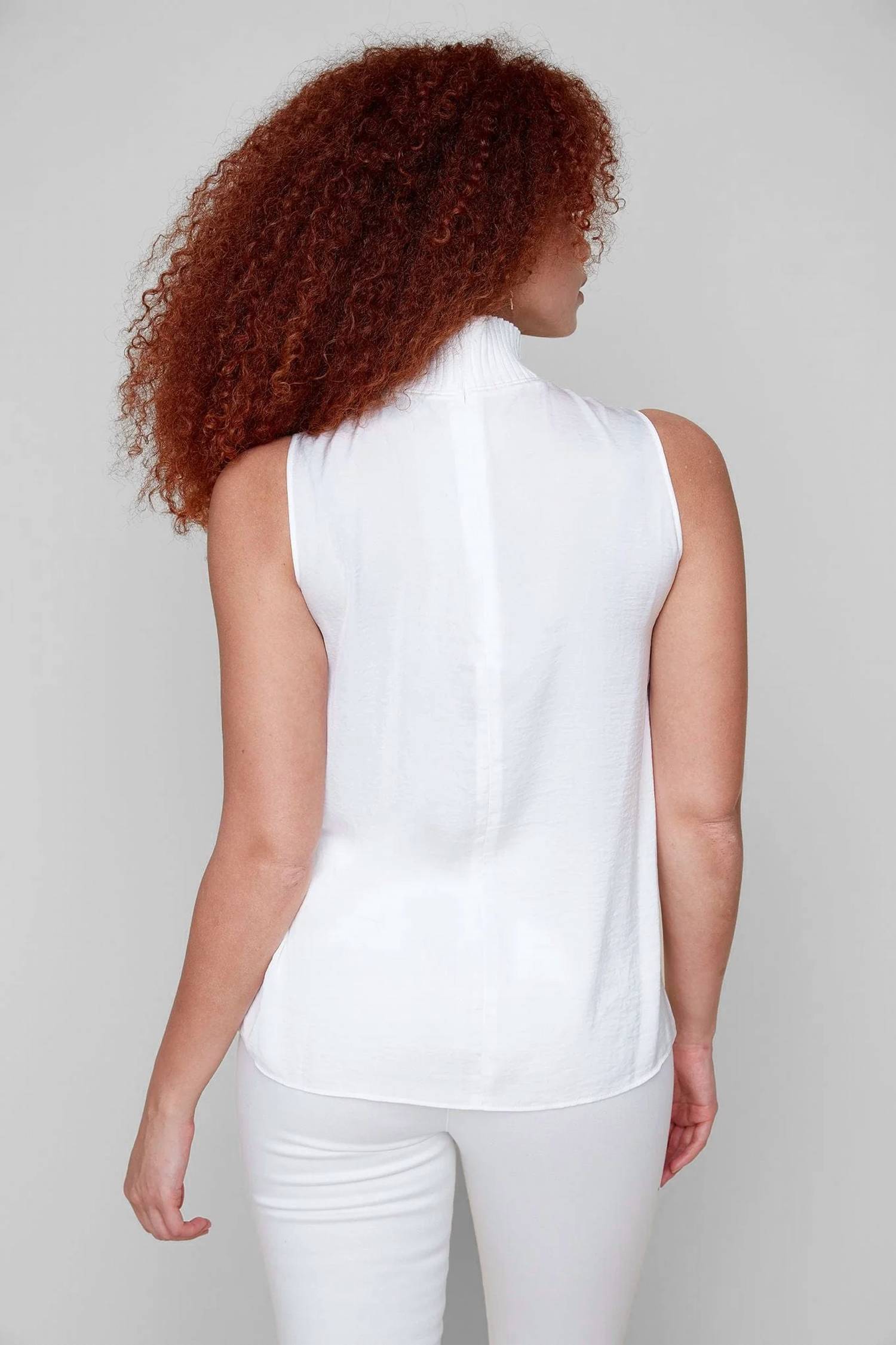Renuar - Perfect Shell Top With Mock Neck