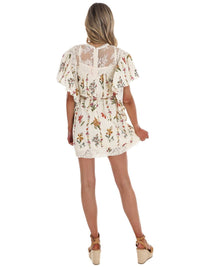 Entro - Women's Look At You Floral Mini Dress
