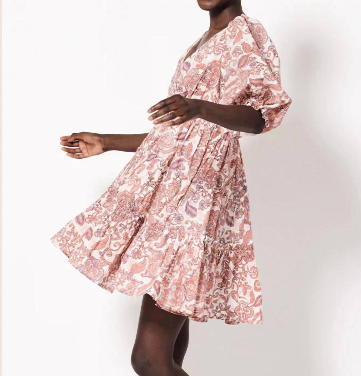 Cleobella Lavinia Mini Dress in amara floral - women's dress