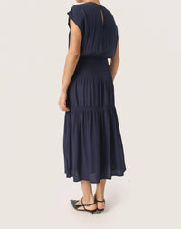 Soaked In Luxury - Layna Short Sleeve Midi Dress