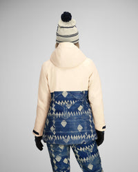 Obermeyer First Tracks Jacket in indigo mountains - women's jacket - alternate view