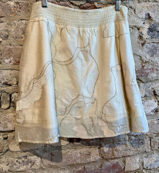 Ciebon - Women's Beaded Mini Skirt