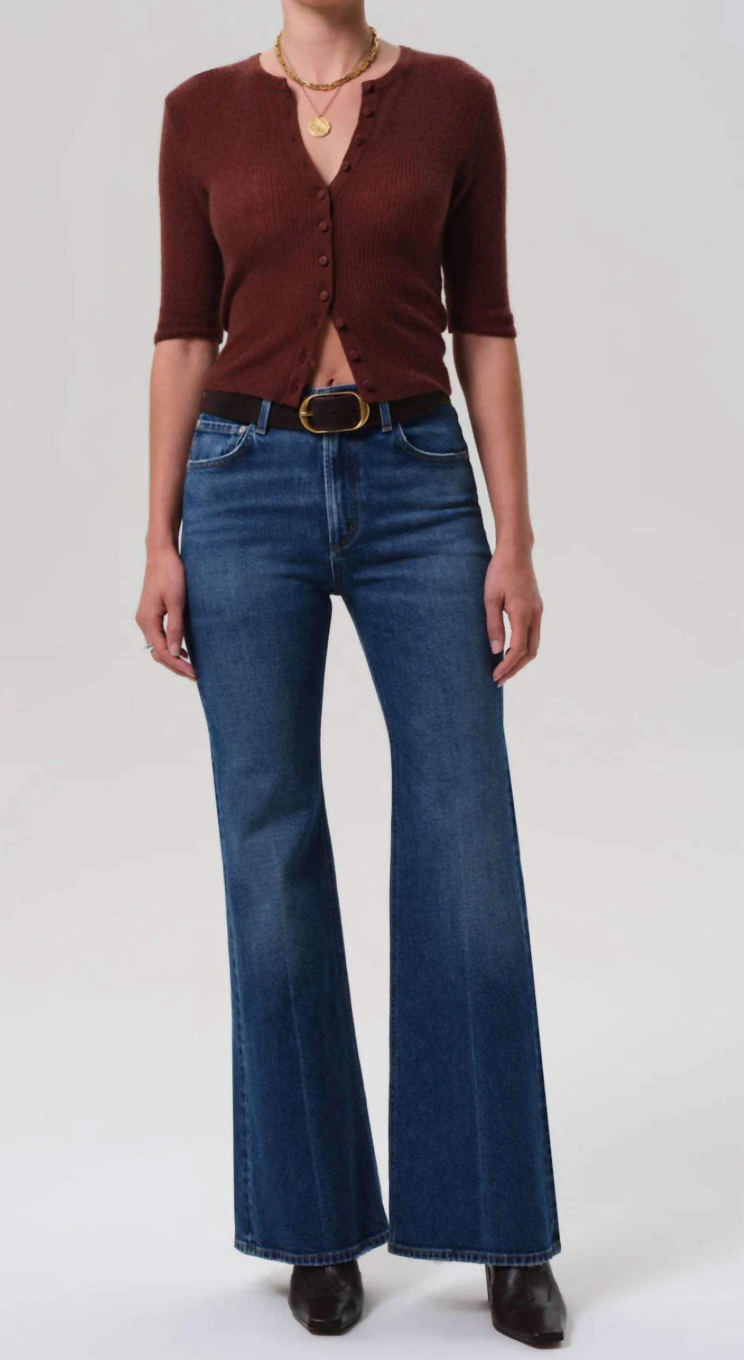 Citizens of Humanity Women's Kimberly 70s Flare Jeans in cruise - women's jeans