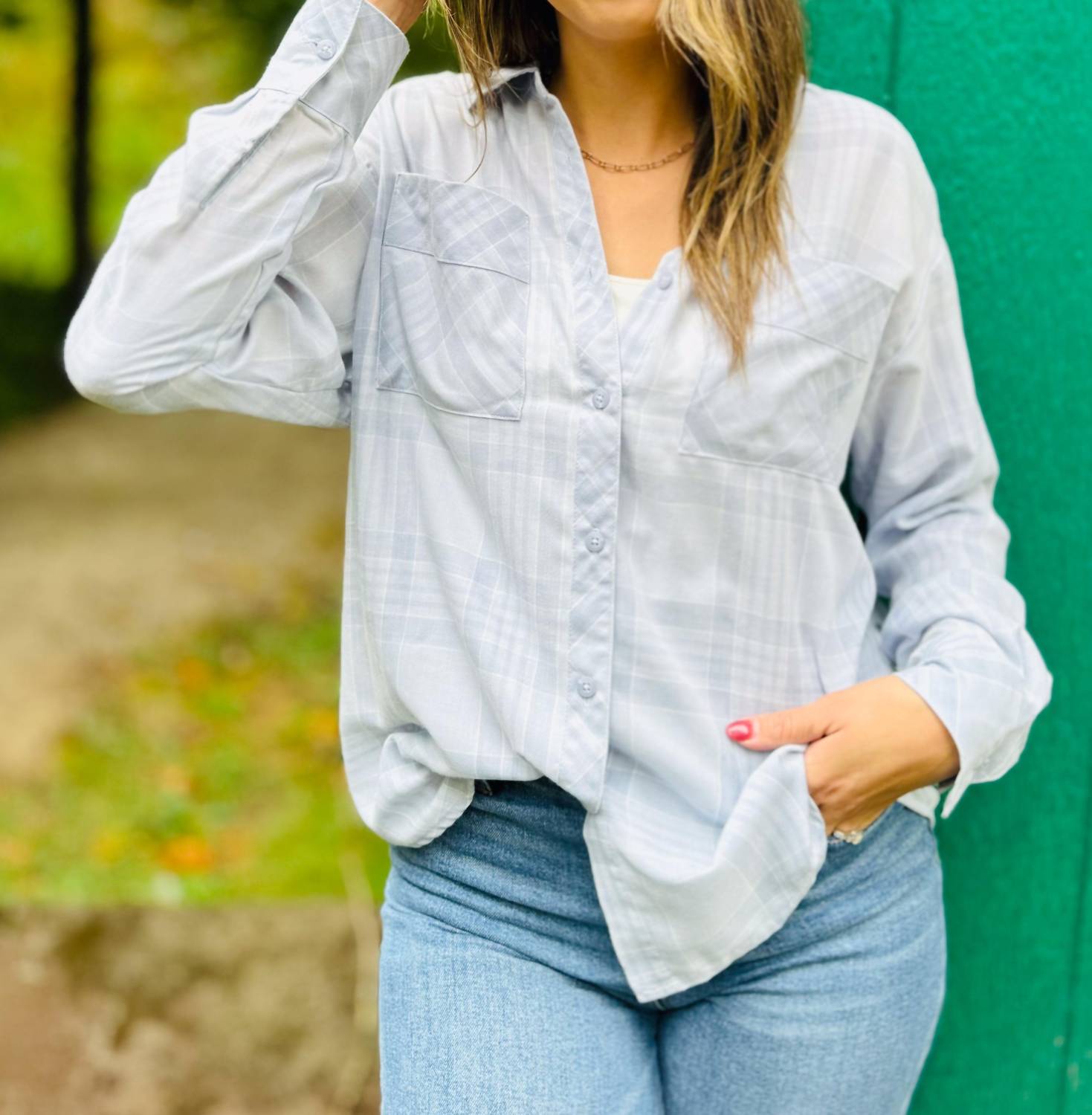 Splendid - Macie Plaid Button Down Shirt