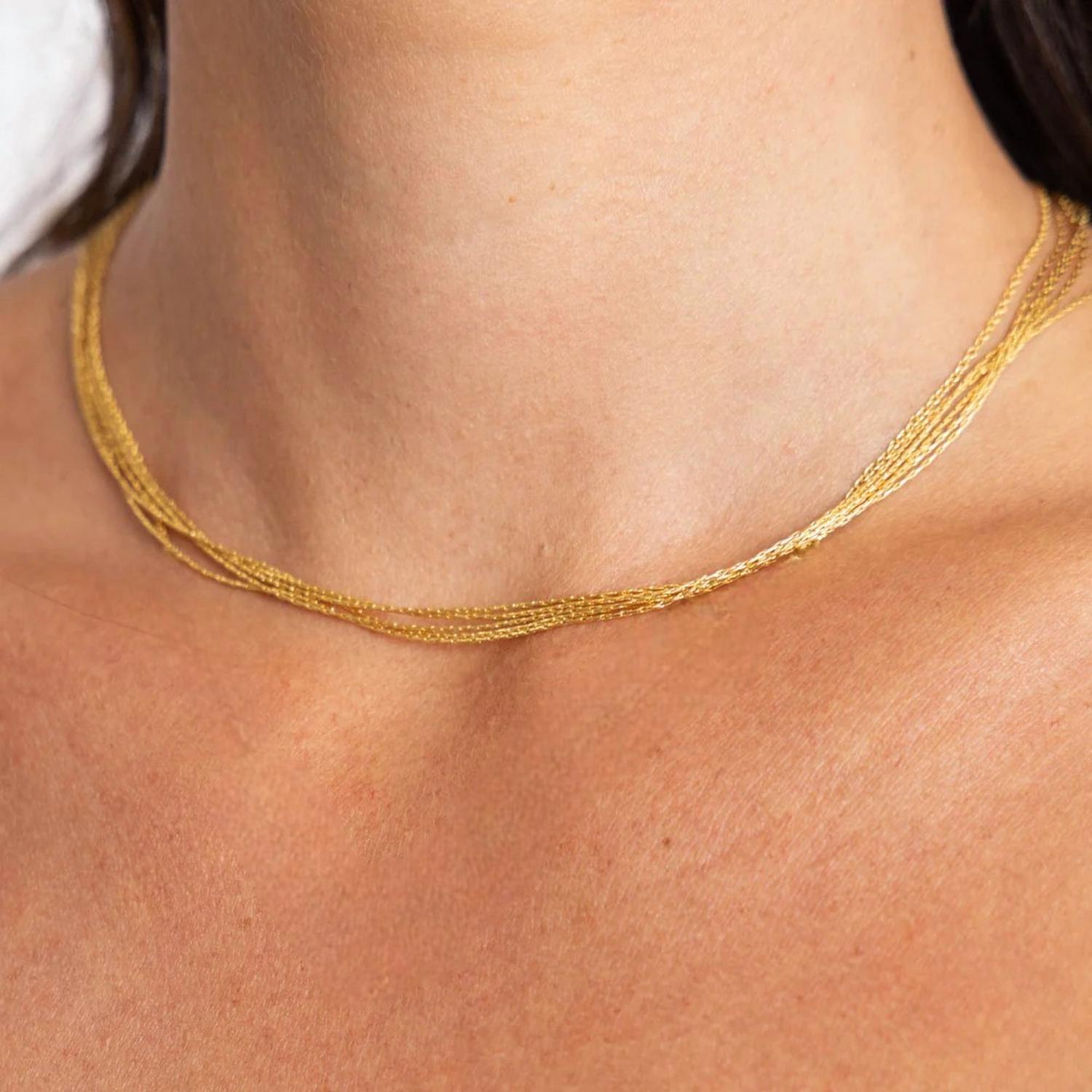 Sahira Jewelry Design - Women's Tristan Choker Necklace