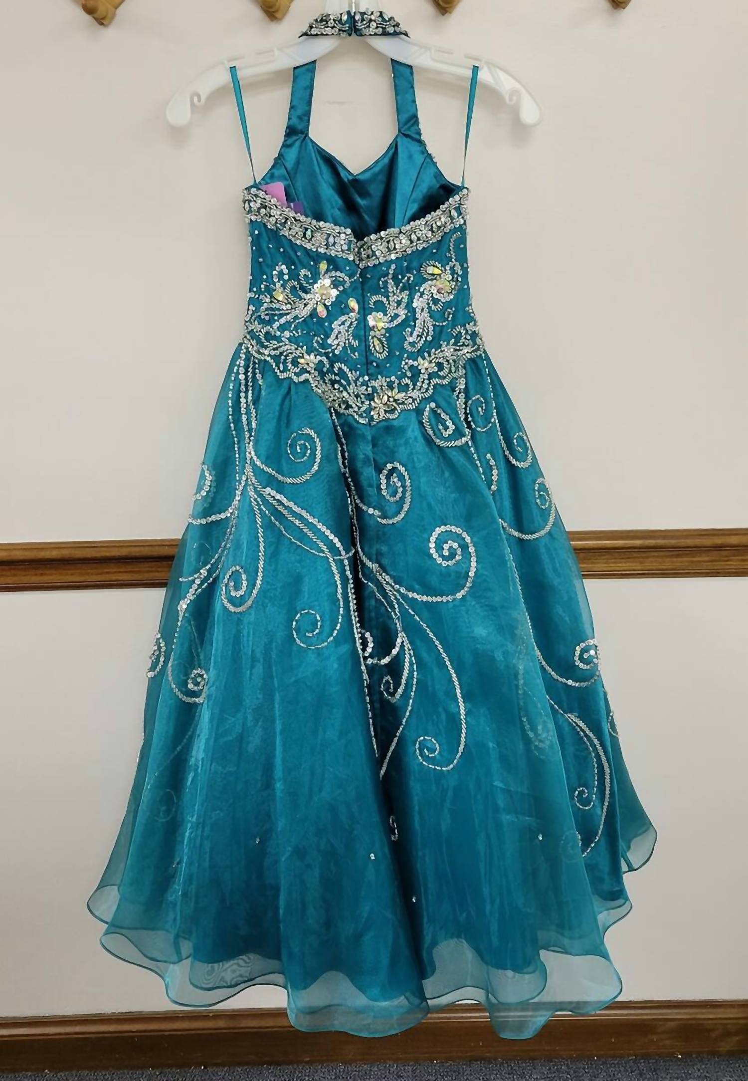 Little Rosie - Girl's Glitz Long Pageant Dress