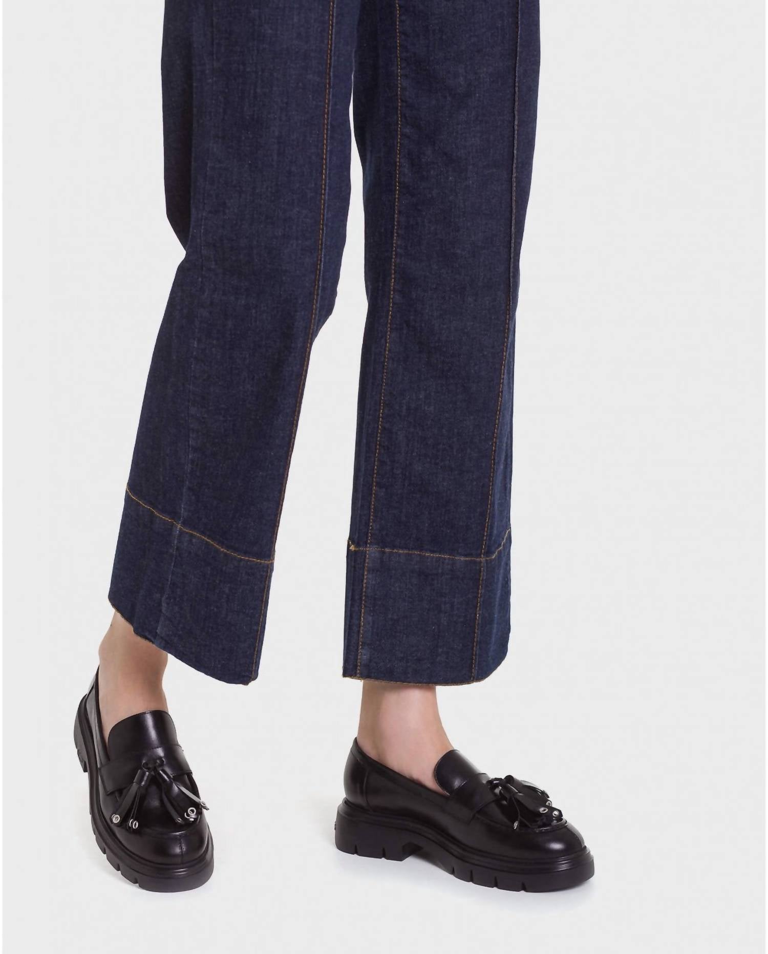 Wonders Women's Bones 03 Loafers in black - women's flats - view 5