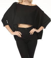 Isle By Melis Kozan - 2 Way Cropped Sweater Top