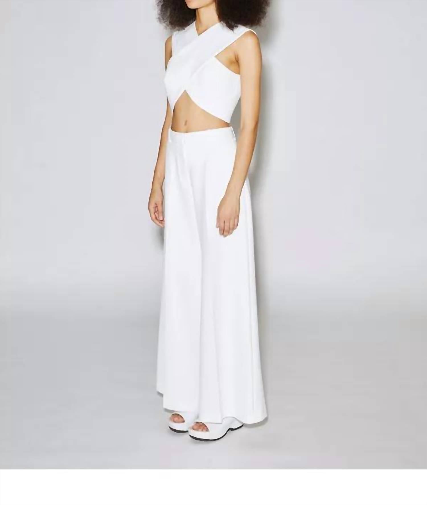 Rosetta Getty - Cross Front Bra Top