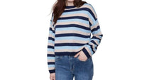Charlie B - Crew Neck Striped Sweater