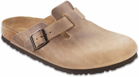 Birkenstock - Men's Boston Suede Clogs