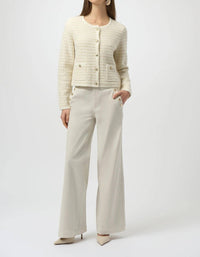 Joseph Ribkoff - Pull On Stretch Wide Leg Jeans