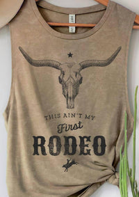 Hrt & Luv - Women's My First Rodeo Tank Top