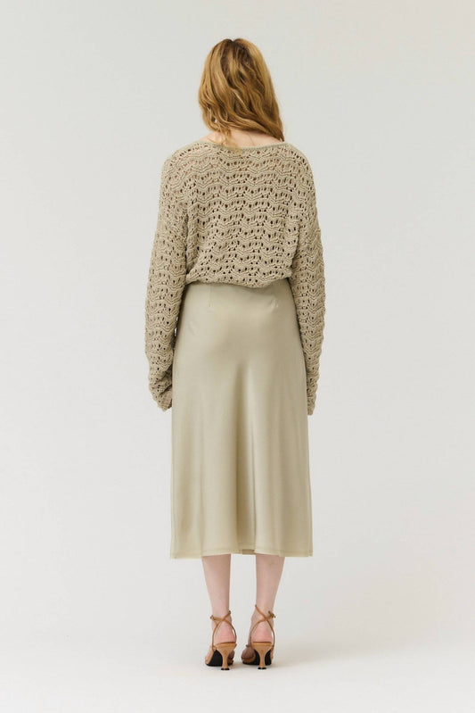 Nyland - Raine Satin Mermaid Fit Skirt