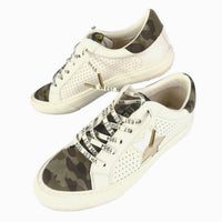 Vintage Havana - Women's Camo Cap Sneakers