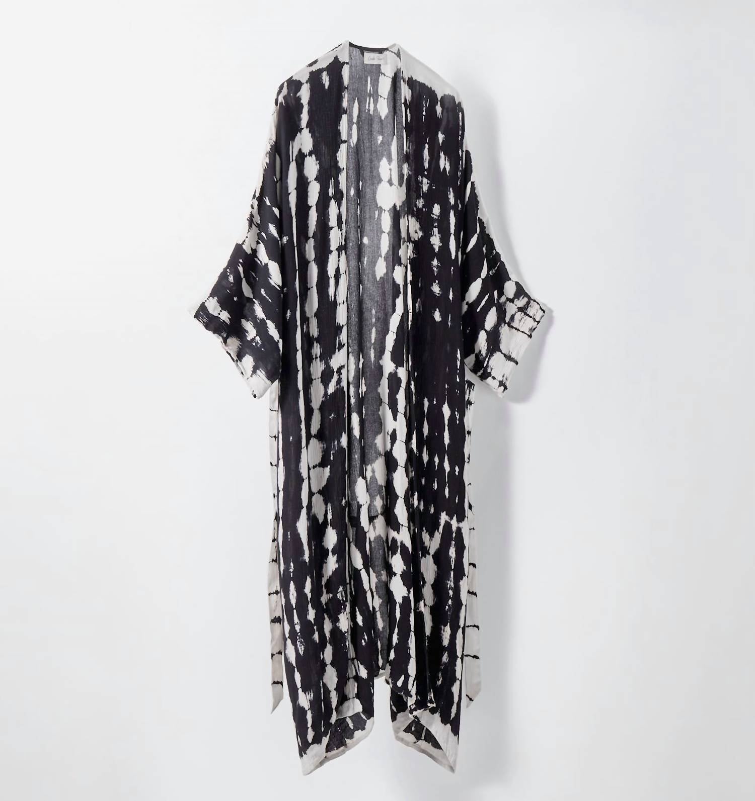 Giftcraft - Long Tie Dye Kimono