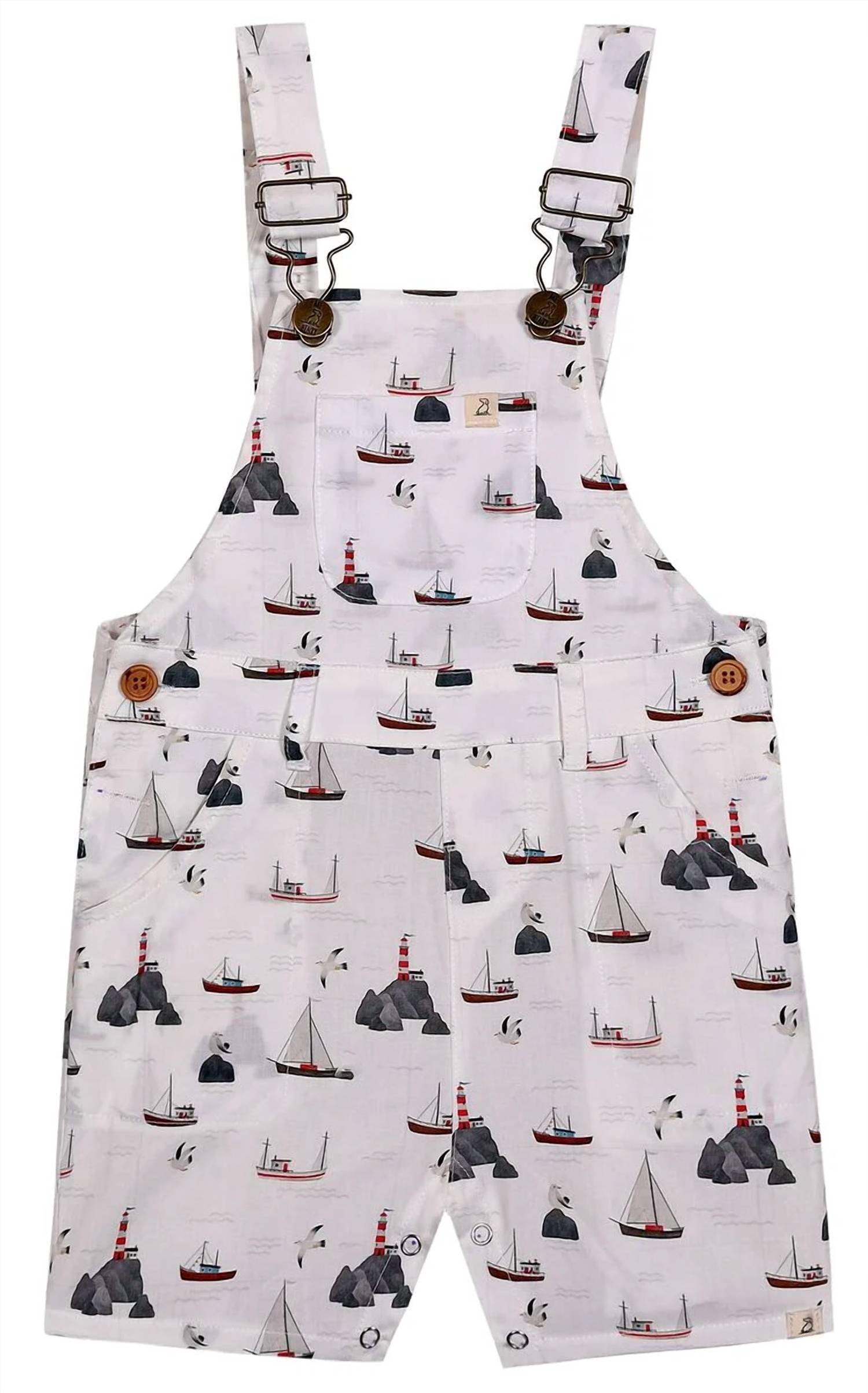 Me & Henry - Boy's Galleon Woven Overalls