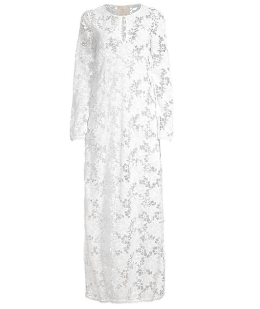 Women's Garden Lace Maxi Dress