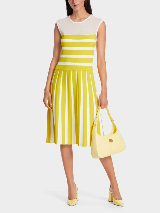 Marc Cain - Striped dress Knitted