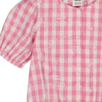 Deux Par Deux - Girl's Puff Sleeve Top