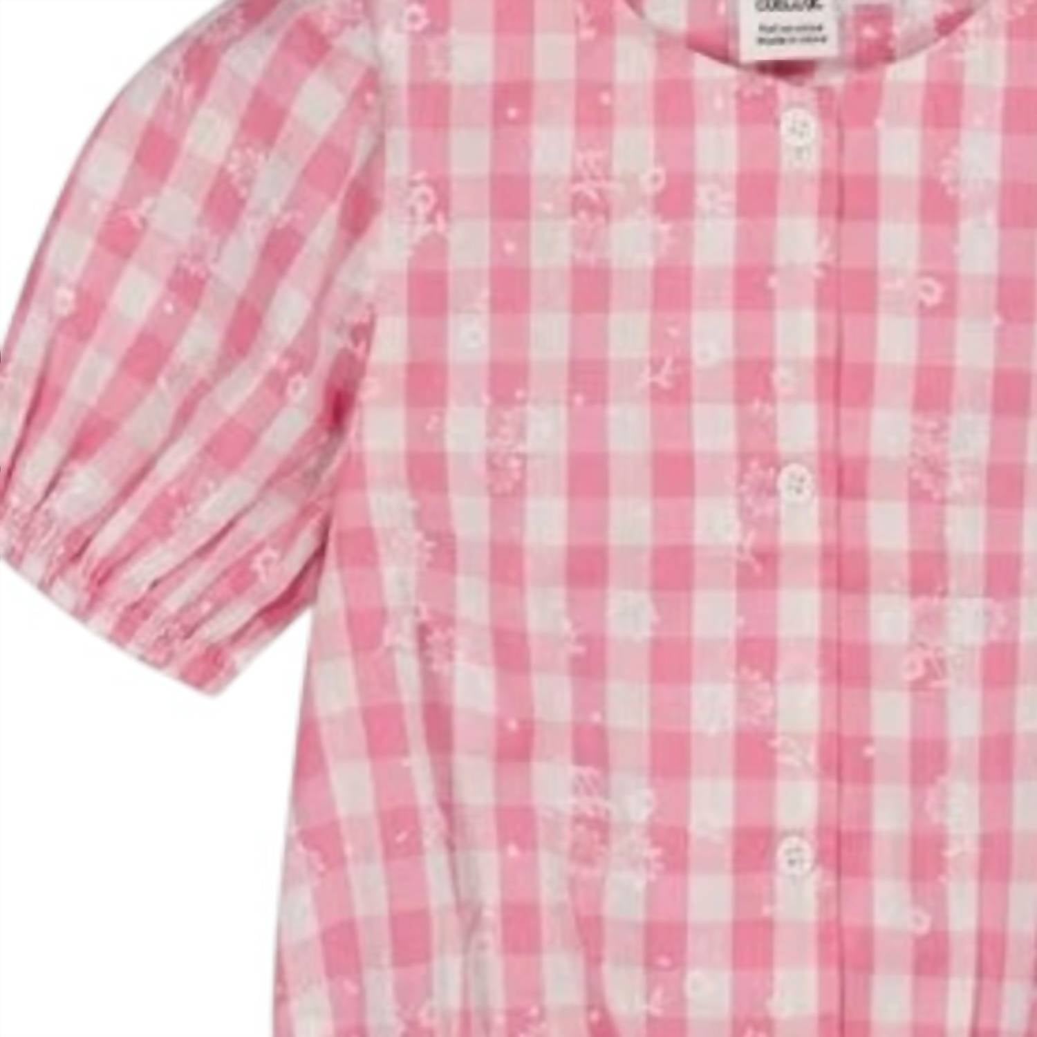 Deux Par Deux - Girl's Puff Sleeve Top