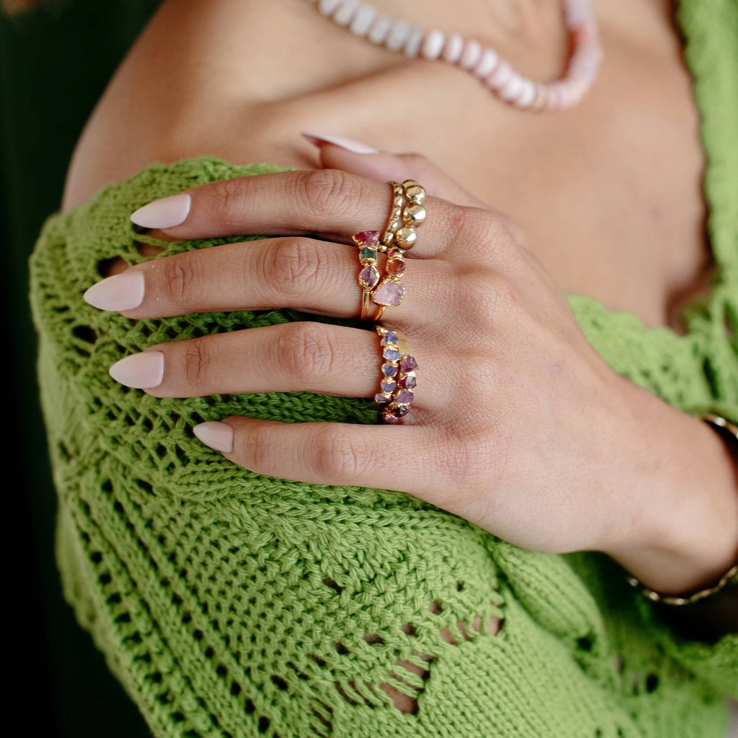 Dani Barbe - Lolite Whisper Ring