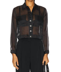 L'Agence - Anders Organza Jacket