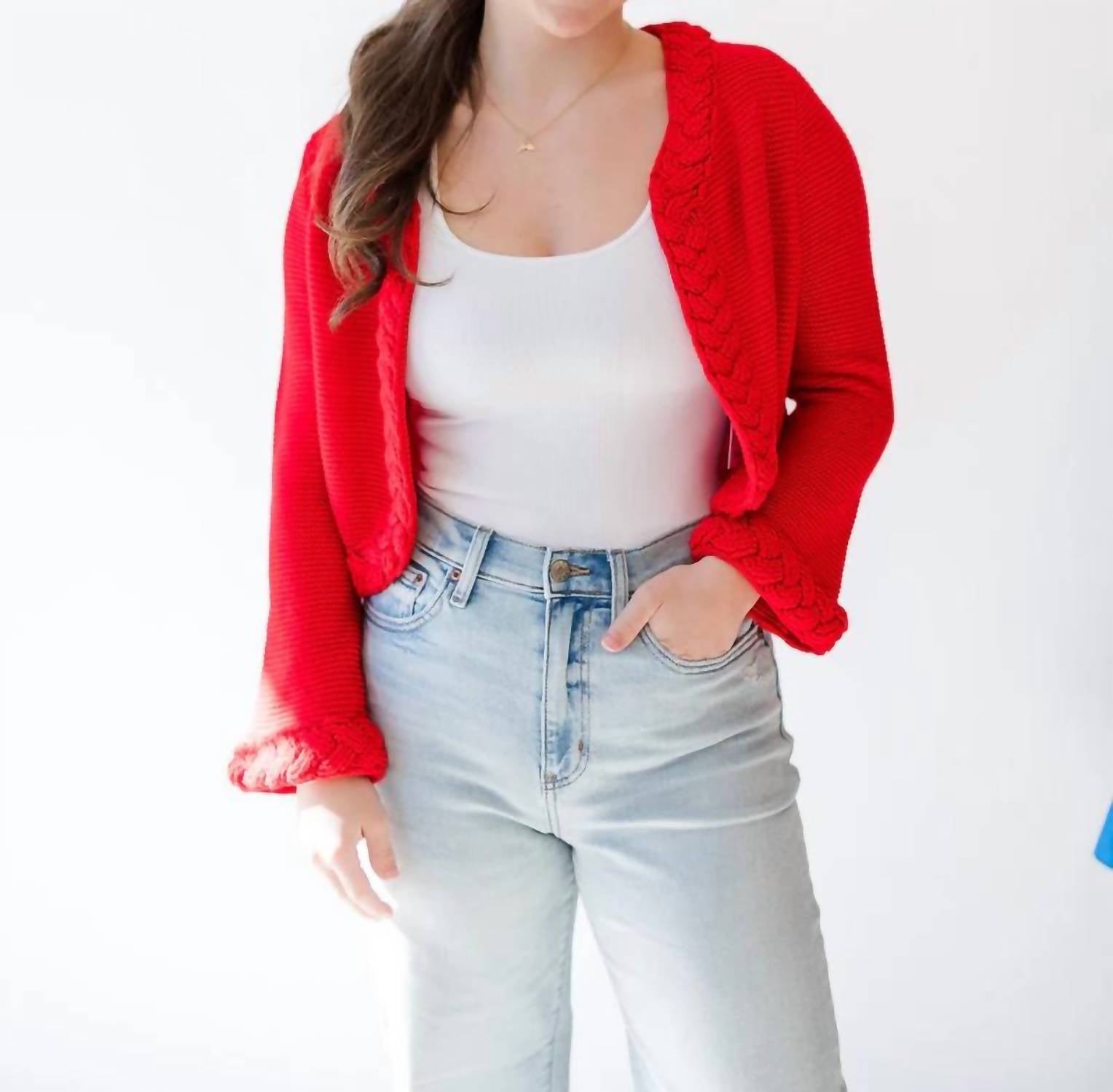 Elizabeth James The Label - Honey Long Sleeve Cardigan
