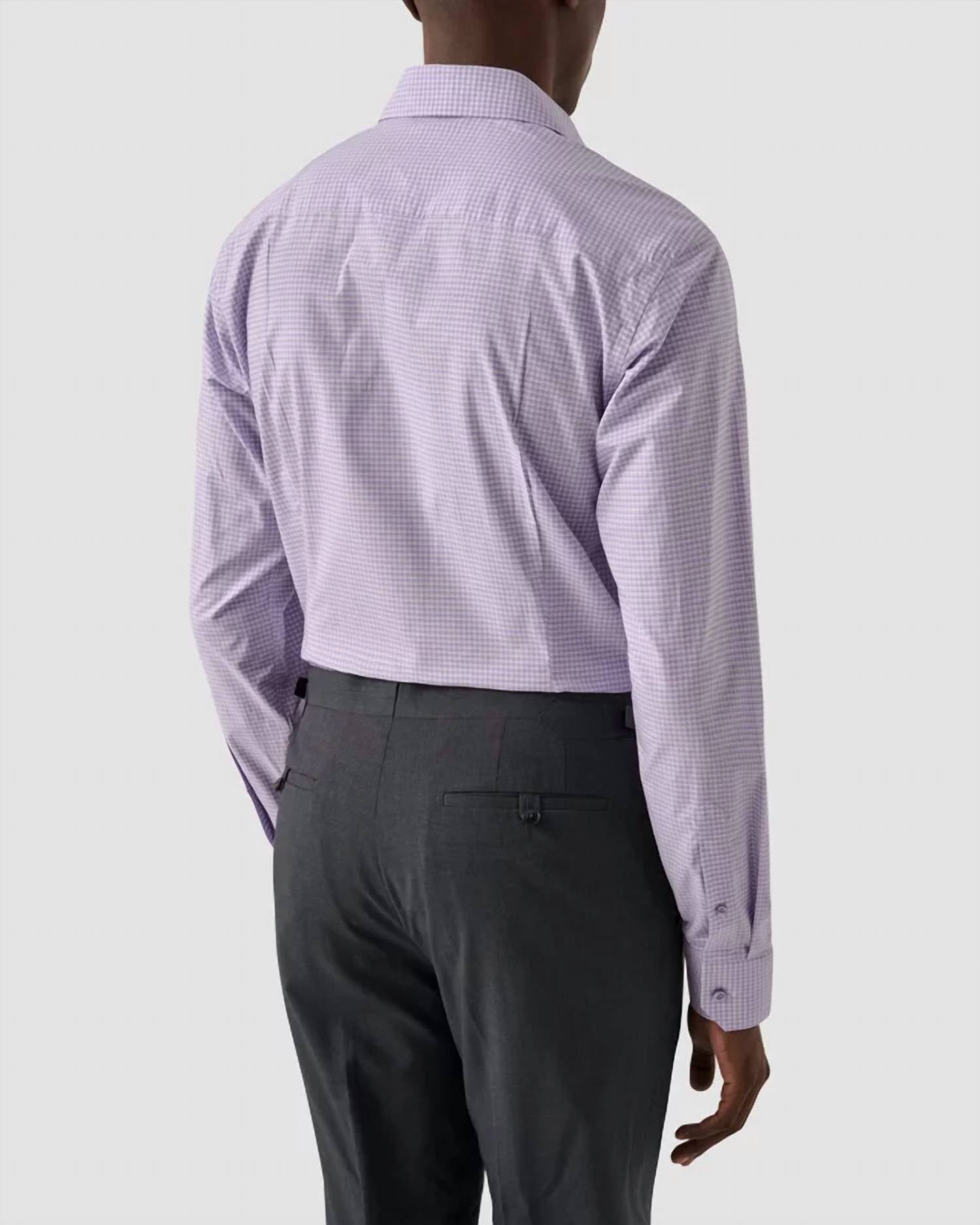 Eton - Contemporary Cotton Long Sleeve Dress Shirt