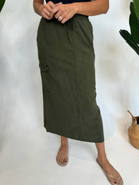 Bella Dahl - Cargo Midi Skirt