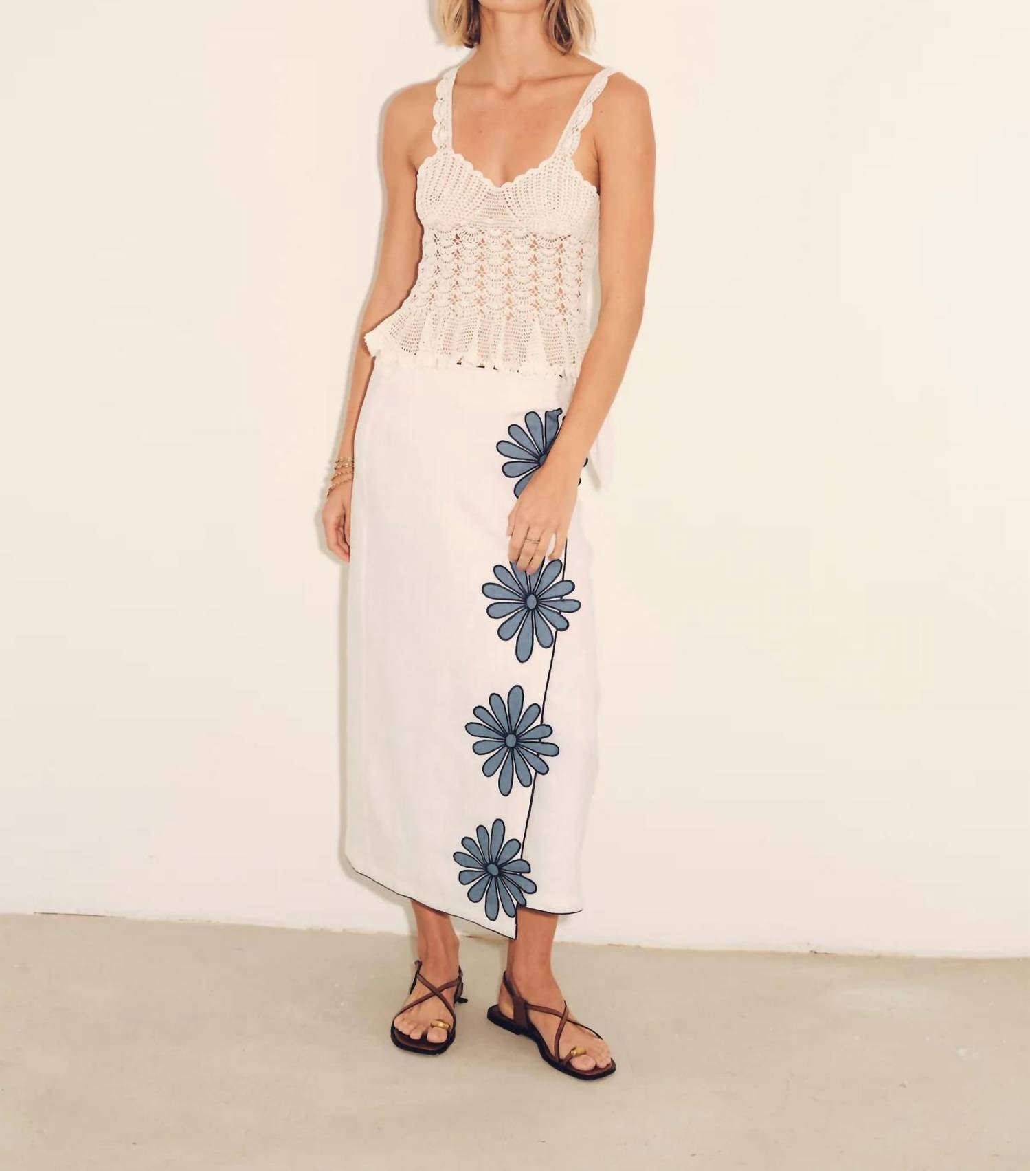 Carolina K - Shell Crochet Top