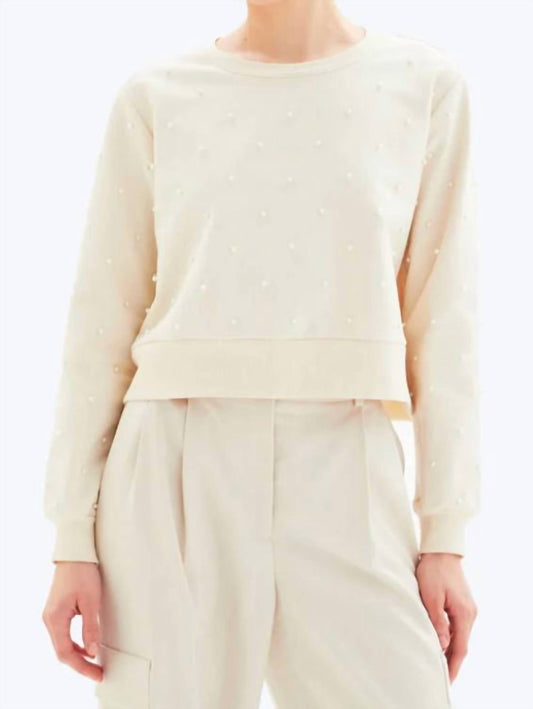 Chrldr - ALL OVER PEARL SWEATSHIRT