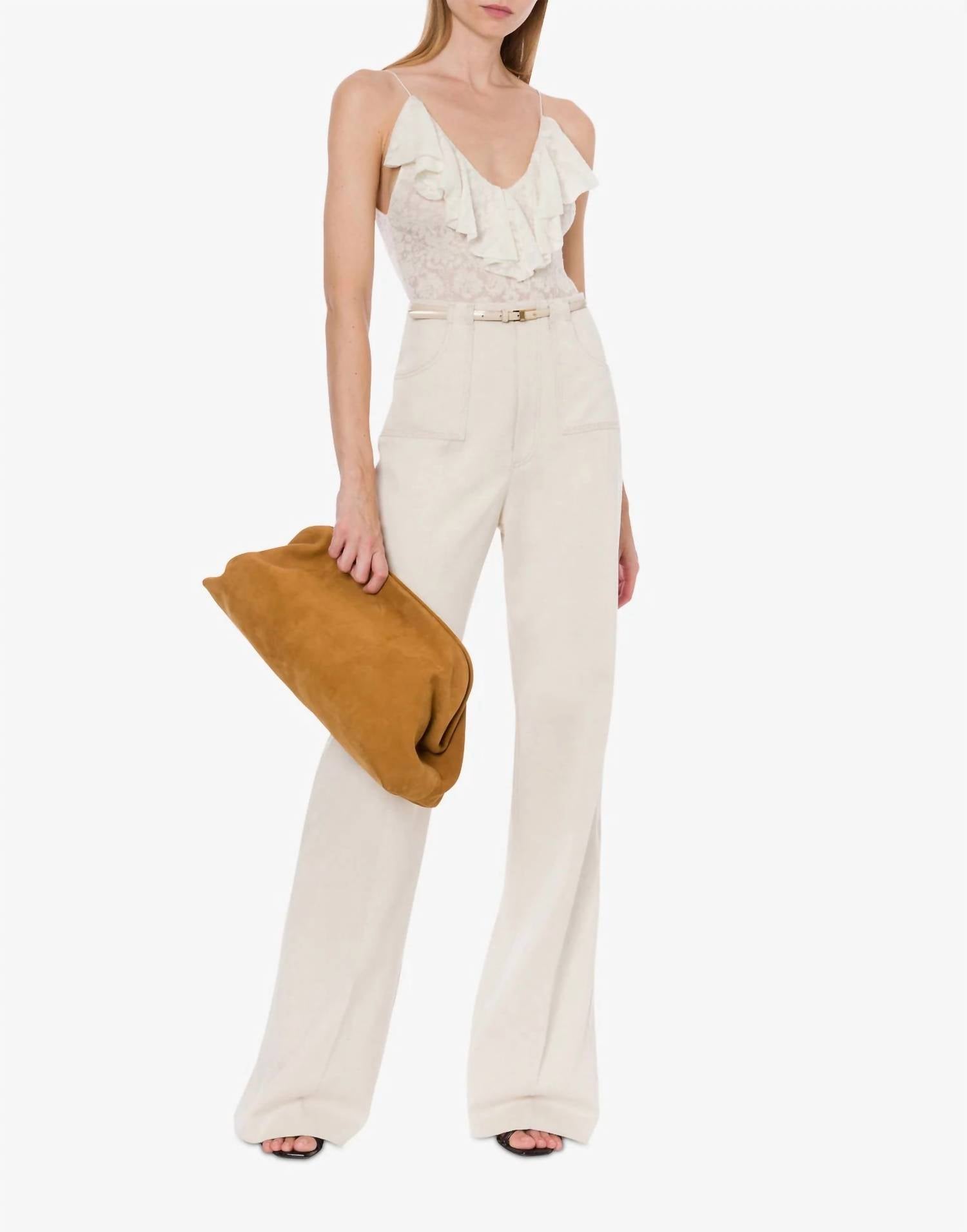 Philosophy Di Lorenzo Serafini - Lace Sleeveless Bodysuit