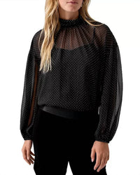 Sanctuary - Sheer Volume Blouse