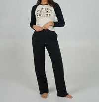 Salty Crew Flagship Straight-leg Pant in black - women's pants